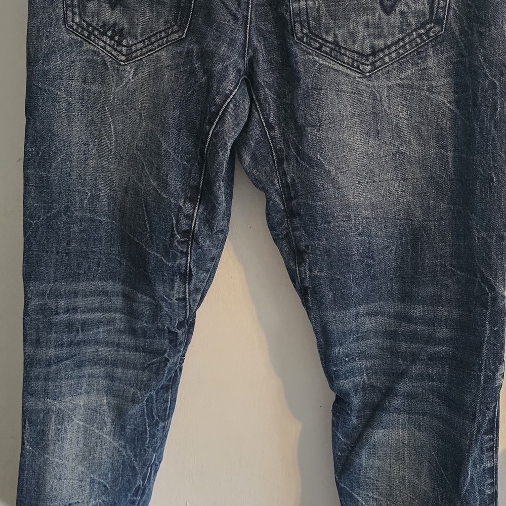 Men's Stylish Indigo Denim Jogger Pants - Picture 16 of 16